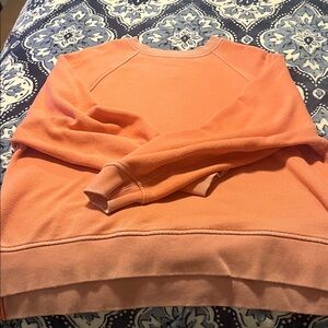 Aerie Peach Crew Neck Sweater